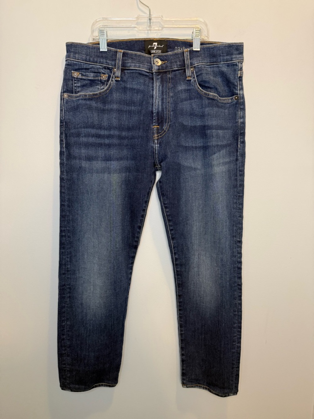7 For All Mankind Luxe Sport Paxtyn Denim Jeans Men's Size 34x27